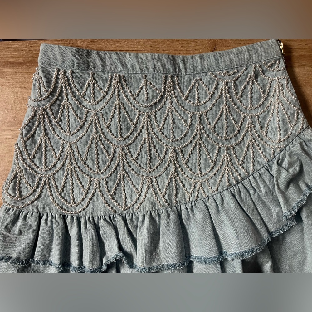 LoveShackFancy/Anthropologie - Ayana Skirt NWT - Picture 6 of 12
